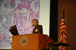 Dr. Paolo Bianco describes metastasis - the spread of cancerous cells - in bone, and how basic stem cell research is revealing new insights into this process.
