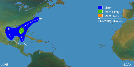 June Hurricane Climatology