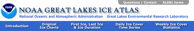 Great Lakes Ice Cover Data Set and Climatology