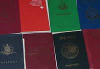 Passports from different countries.