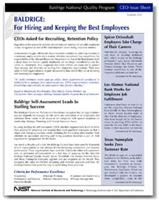Human Resource Issue Sheet links to PDF file.