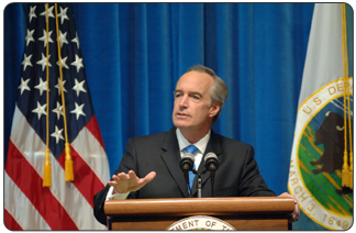 “Many of our initiatives look to the future of this Nation, Kempthorne said at a budget press conference on Monday, securing for our children and grandchildren healthy lands and waters, opportunities to connect with Nature and the foundations of continued economic prosperity.”
  width=