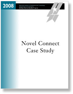 2008 Novel Connect Case Study cover.