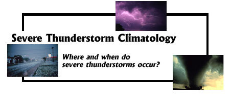 Link to severe thunderstorm climatology web pages