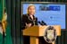 On June 12, 2007, the Task Force on New Americans held a press conference at the U.S. Department of Treasury in Washington, DC to introduce four new inter-agency initiatives to help immigrants assimilate into American civic culture. Kathy Wills Wright, Deputy Director, USA Freedom Corps, delivers remarks to the audience.