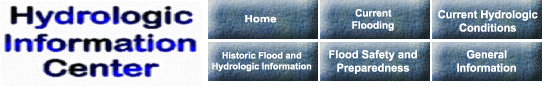 Hydrologic Information Center - Navigation Bar