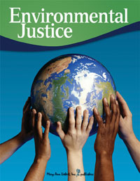 The cover of the inaugural issue of the journal Environmental Justice.