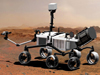 artist concept of MSL rover