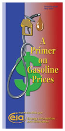 Brochure cover for "A Primer on Gasoline Prices".