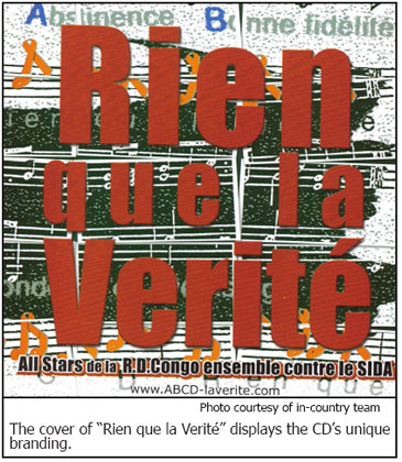 The cover of 'Rien que la Vérité' displays the CD’s unique branding.