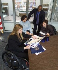 Homeland Security employees from diverse backgrounds working together to help secure the homeland.