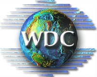 World Data Center for Marine Geology and Geophysics, WDC Logo.