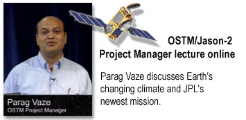 go to the 'OSTM/Jason-2 Project Manager lecture online'