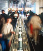 Image: Moving sidewalk connecting East and West buildings from the East Building Architectural Tour