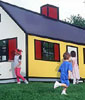 Image: Children running around sculpture from the National Gallery of Art Sculpture Garden Tour