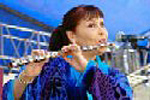 World-renowned Mexican-American flutist Elena Durán is performing in towns along the U.S.-Mexico border, a tour supported through PCAH and its cultural partners.