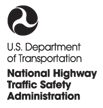U.S. Department of Transportation National Highway Traffic Safety Administration Logo