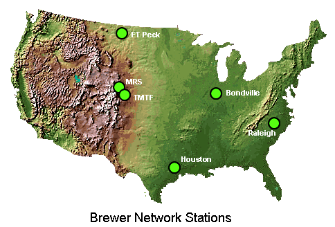 Brewer Network Site Map