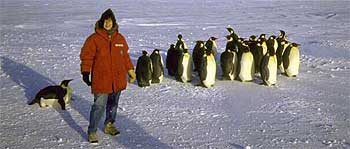 Susan Solomon while on an Antarctic expedition