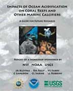 Cover of report on carbon dioxide threats to marine life