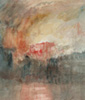 Image: Joseph Mallord William Turner British, 1775–1851 The Burning of the Houses of Parliament, 1834 watercolor on paper Tate, London, Bequeathed by the Artist, 1856 © Tate, London