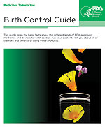 Cover of the publication Medicines To Help You: Birth Control Guide