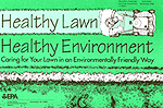 Cover of the publication 'Healthy Lawn Healthy Environment' linking to the PDF version