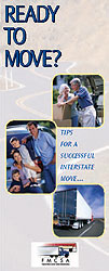 Cover of the publication 'Tips for a Successful Interstate Move'