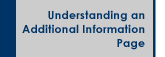 Understanding an Additional Information Page