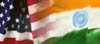 India-U.S. Flags
