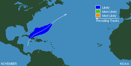 November Hurricane Climatology