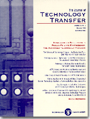 The Journal of TECHNOLOGY TRANSFER