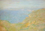 A picture of Monet's Cliffs Near Dieppe, 1897