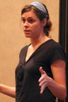 Jennifer Adair, Ph.D., joined Nick McElhinny in a series of short presentations