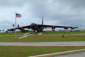 Arc Light Memorial, Air Force Base, Guam.