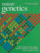 August 2008 Nature Genetics Cover