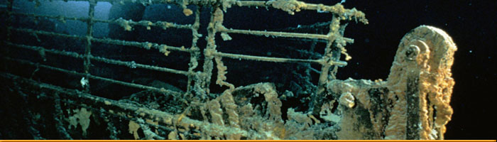 deep underwater scene