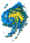 Click to see a large radar image of TS Alberto 1994