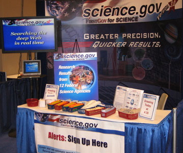 Science.gov display