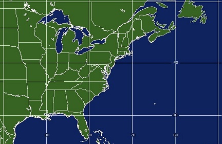 Eastern U. S. Coverage Map