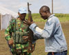 Liberian ex-combatants. (AP photo)