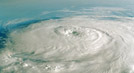 Foto de un huracán