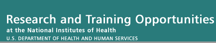 Research and Training Opportunities at the National Institutes of Health
