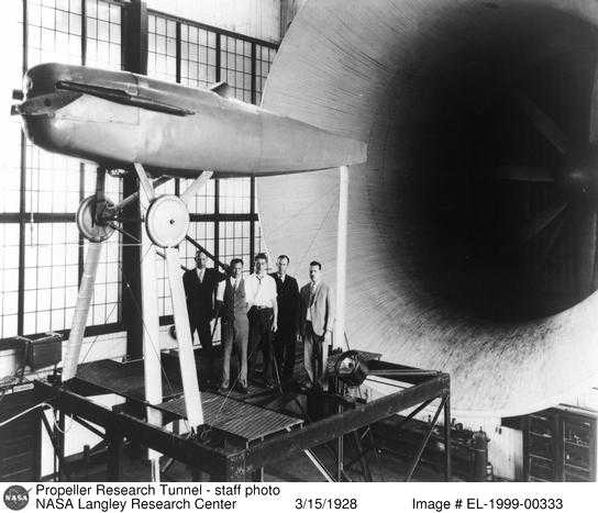 Propeller Research Tunnel staff