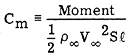 Coefficient of moment