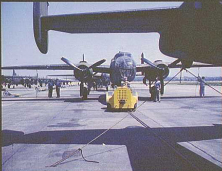 B-25 medium bombers at Douglas plant