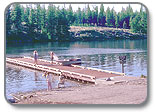 Topsy Recreation Site on the J.C. Boyle Reservoir