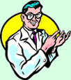 Image of a doctor talking with his hands