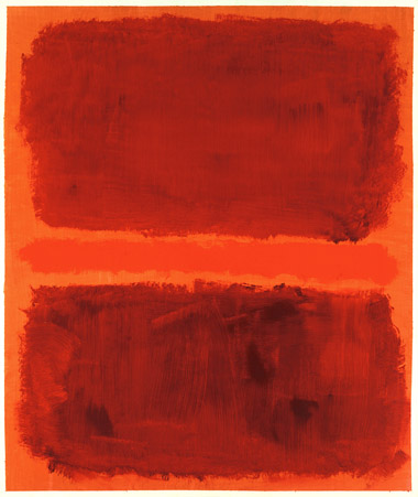 Image: Mark Rothko American, 1903 - 1970 Untitled, 1969 acrylic on paper sheet: 127.63 x 107.32 cm (50 1/4 x 42 1/4 in.) Gift of The Mark Rothko Foundation, Inc.