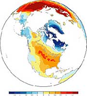 Arctic Oscillation-Related Surface Temperature Change